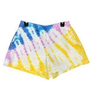 Trina Turk Tie Dye Shorts Womens 4 Resort Lounge Summer Designer effortless